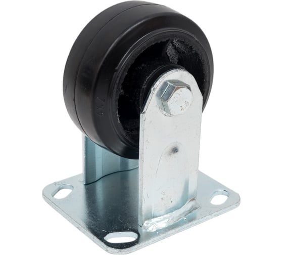 Изображение товара Колесо большегрузное неповоротное FCd 46 (100 мм; обрезиненное (N) TOR 1024163