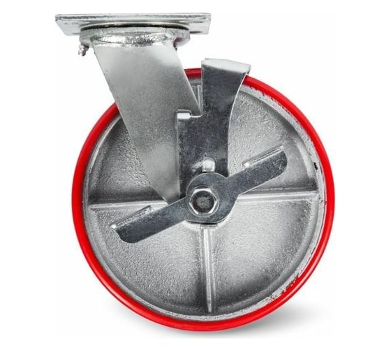 Изображение товара Колесо большегрузное поворотное SCpb 63 (150 мм; PU; тормоз) TOR 1025347