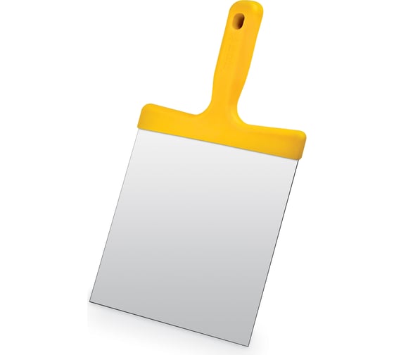 Изображение товара Шпатель-лопатка из пружинной стали SGS 0,7мм с пластиковой рукояткой 200 мм 1906SGS