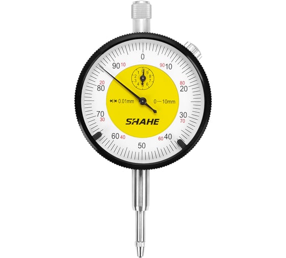 Изображение товара Индикатор часового типа SHAHE ИЧ 0-10 0,01 без ушка (ГРСИ №95109-25) 1083996