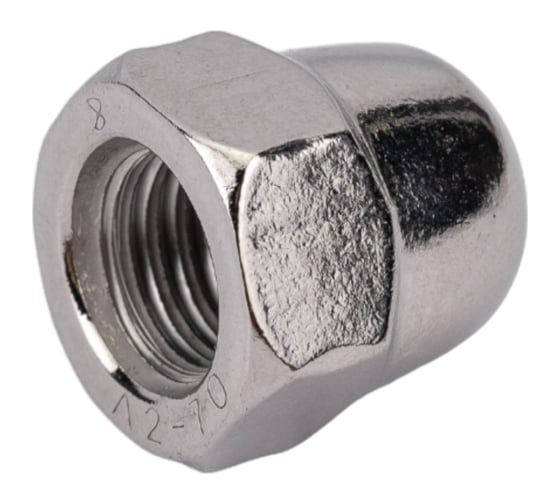 Изображение товара Колпачковая шестигранная гайка DINFIX DIN 1587, нерж. А2, M12, 10 шт. 00-00001954