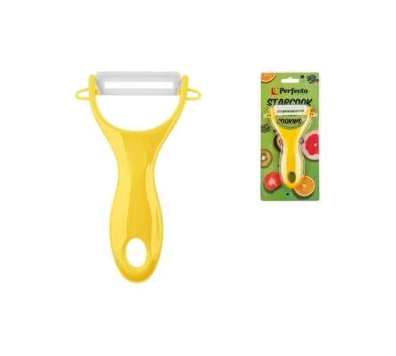 Изображение товара Овощечистка PERFECTO LINEA Starcook желтый 21-002002
