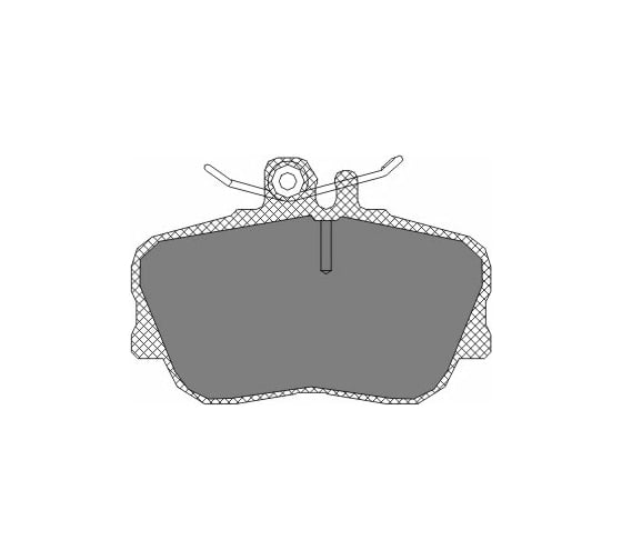 Изображение товара Тормозные колодки 4 шт SCT SP234