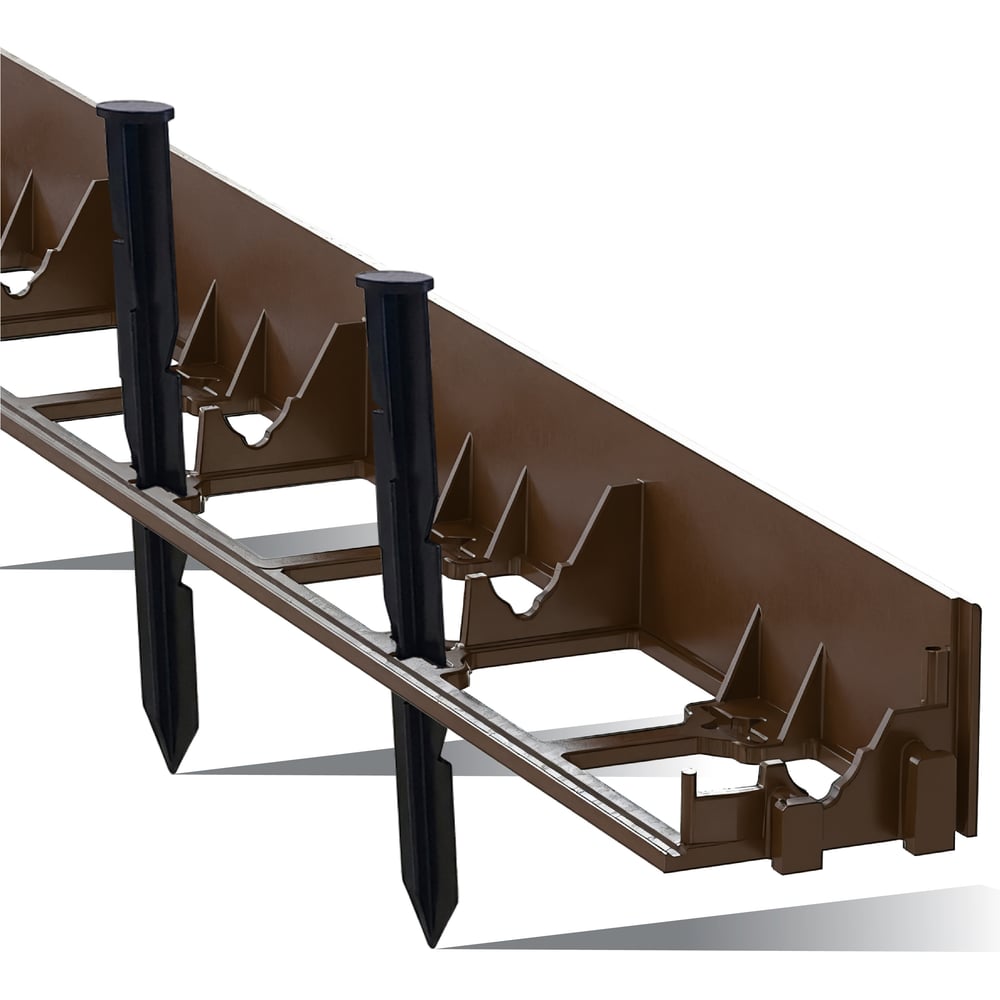 Изображение товара Бордюр садовый ГеоПластБорд пластиковый для дачи 8 метров, высота 58 мм с колышками GPB58.08.32.Br Изображение товара Бордюр садовый ГеоПластБорд пластиковый для дачи 8 метров, высота 58 мм с колышками GPB58.08.32.Br