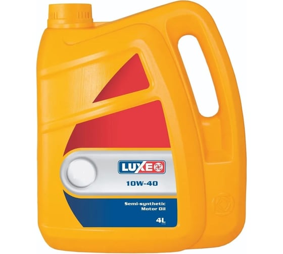 Изображение товара Моторное масло LUXE S 10w40, полусинтетическое, 4 л 117