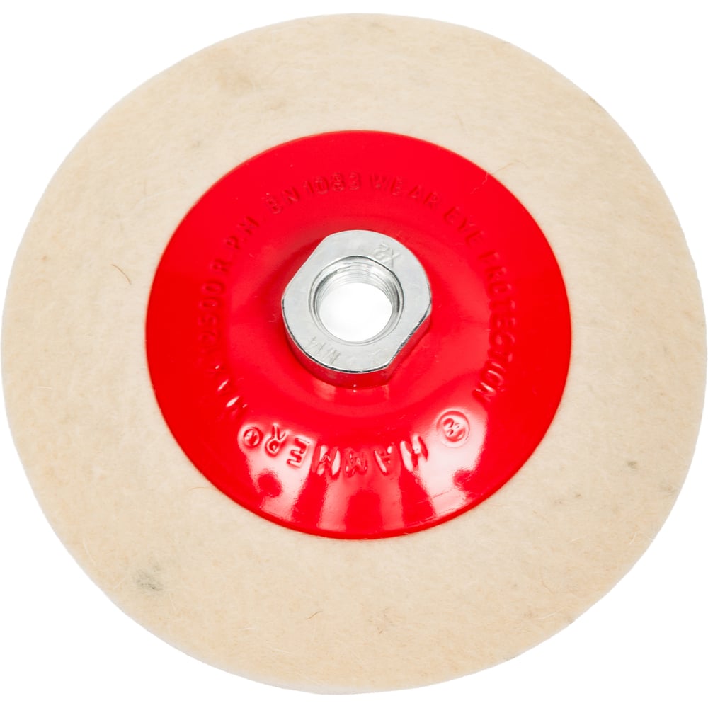 Изображение товара Диск полировальный Flex 227-024 PD M14 FL (125x12 мм фетр, с наклоном) для шлифмашин Hammer 62200