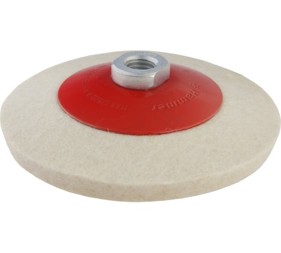 Изображение товара Диск полировальный Flex 227-024 PD M14 FL (125x12 мм фетр, с наклоном) для шлифмашин Hammer 62200