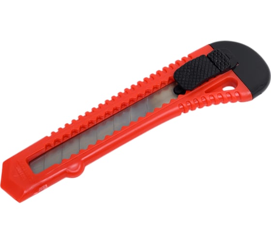 Изображение товара Нож 888 с пистолетной ручкой, ручная фиксация, 18 мм, красный 3064942 2