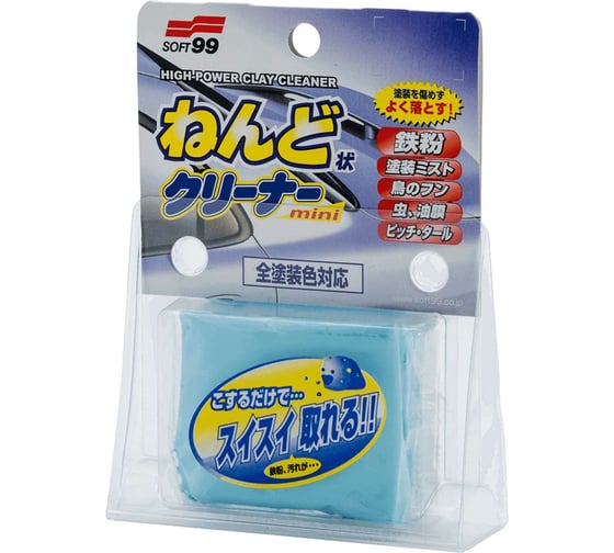 Изображение товара Очиститель кузова на основе глины SOFT99 00238 Surface Smoother Mini 100 г 10679
