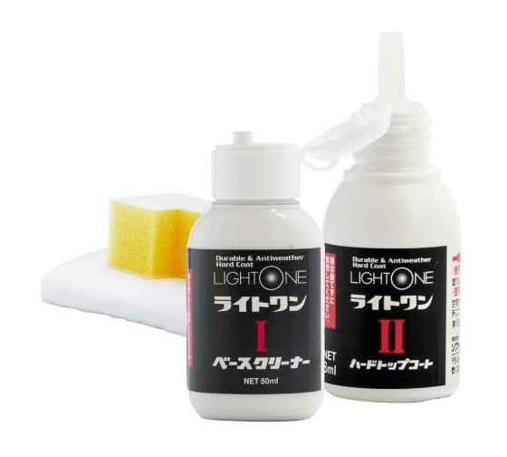 Изображение товара Покрытие для фар и прозрачного пластика SOFT99 03133 Light One 50+8 мл 112227