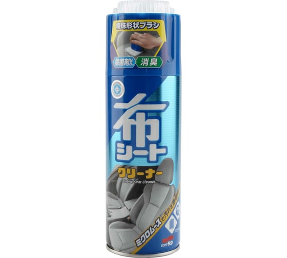 Изображение товара Очиститель интерьера SOFT99 02051 Fabric Cleaner пенный, 420 мл 2363