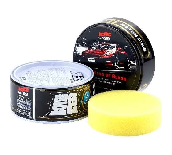Изображение товара Полироль для кузова SOFT99 00177 The King of Gloss усиление блеска, для темных, 300 г 5823