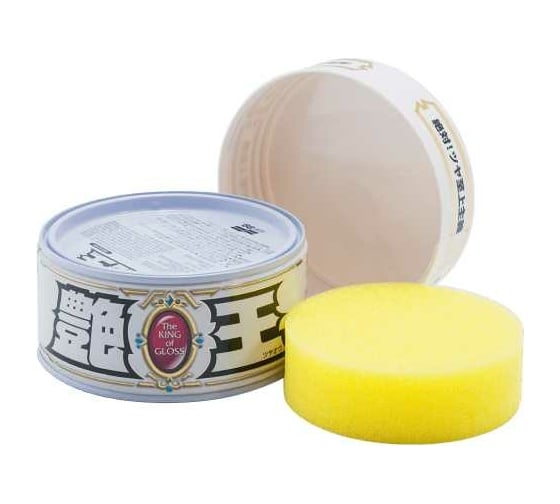 Изображение товара Полироль для кузова SOFT99 00171 The King of Gloss усиление блеска, для светлых, 300 г 5820