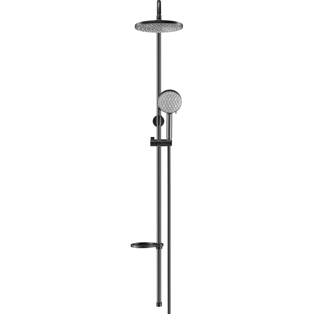 Изображение товара Семейный душ Swedbe hermes черн.мат 5104B