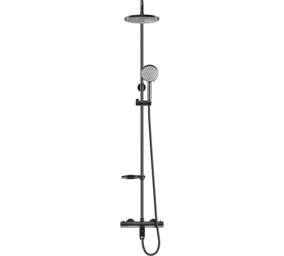 Изображение товара Семейный душ Swedbe hermes черн.мат 5116B