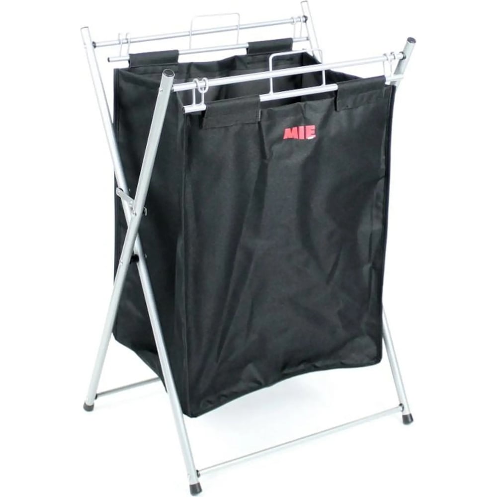 Изображение товара Корзина для белья MIE Binasco 380807 складная прямоугольная черная