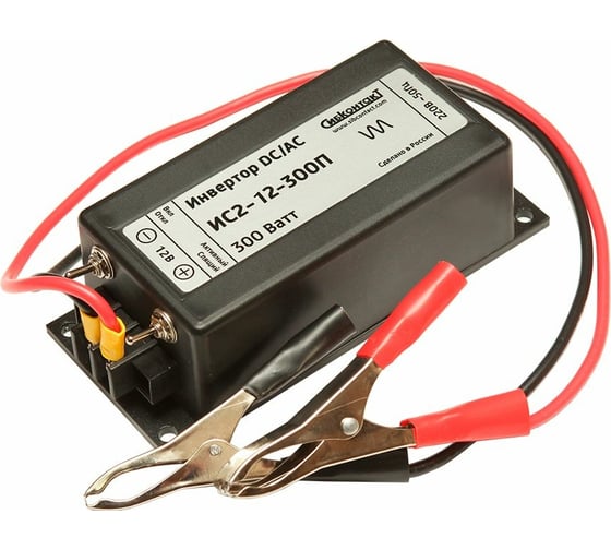 Изображение товара Преобразователь напряжения СИБКОНТАКТ ИС2-12-300П 12/220 В, 300 Вт Я000008377