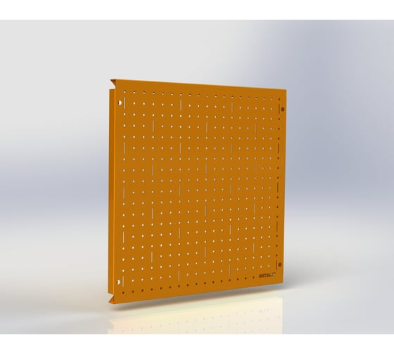 Изображение товара Металлическая перфопанель ООО Металекс Metalex 800x800 мм, оранжевая PRO8080