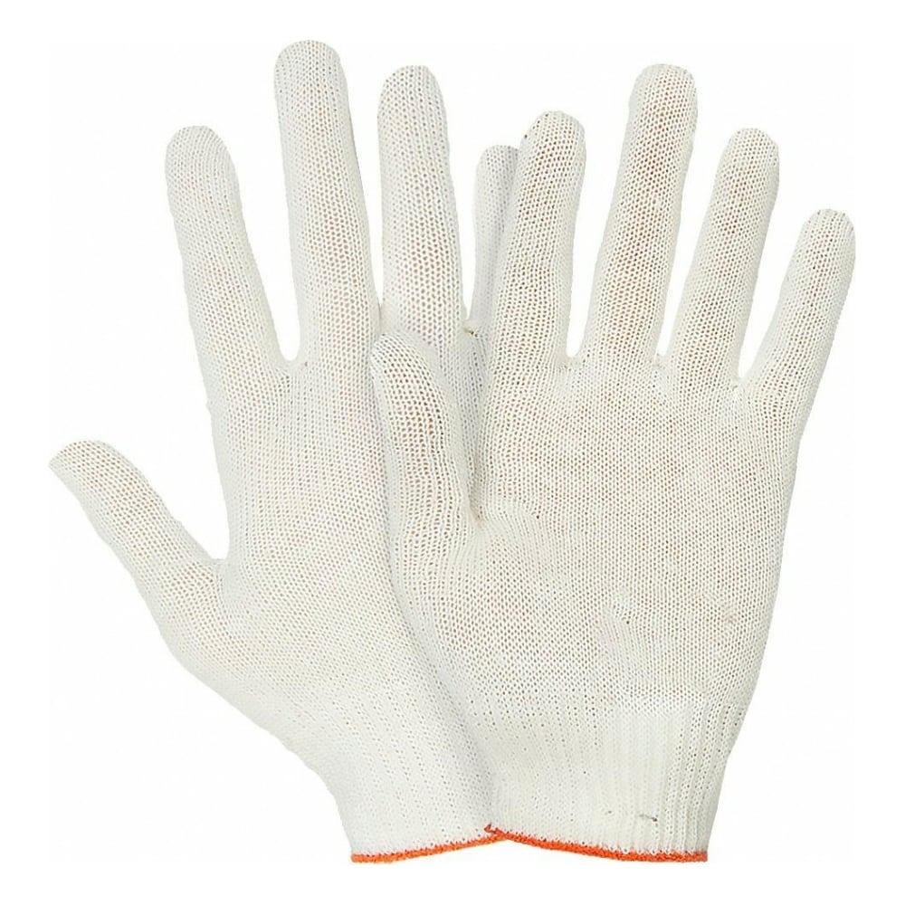Трикотажные перчатки Кордленд, размер M, цвет белый