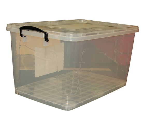 Изображение товара Контейнер для хранения Росспласт 50 л прозрачный 532347