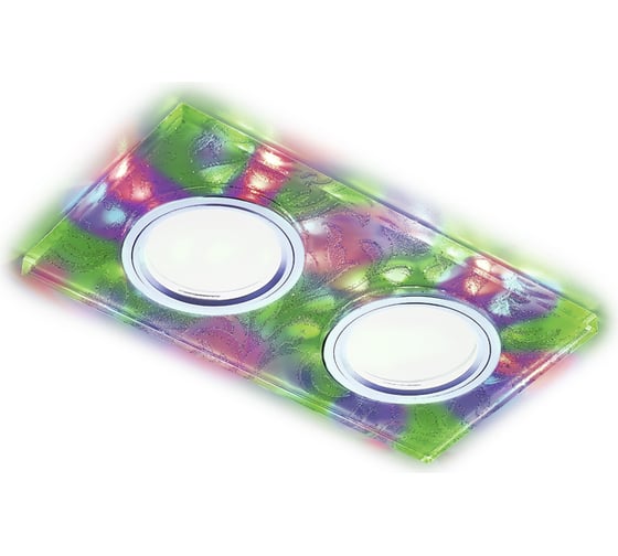 Изображение товара Встраиваемый светильник Ambrella Light Compo Spot S234/2 W/CH/M