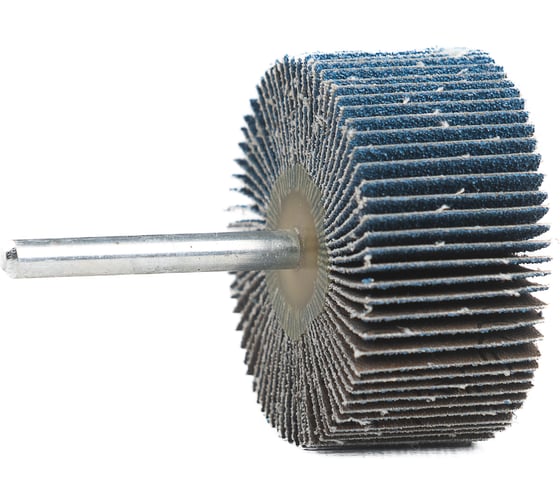 Изображение товара Круг лепестковый на оправке из шлифовальной шкурки 50x30x6 мм, Р60 Totflex 4631165904269