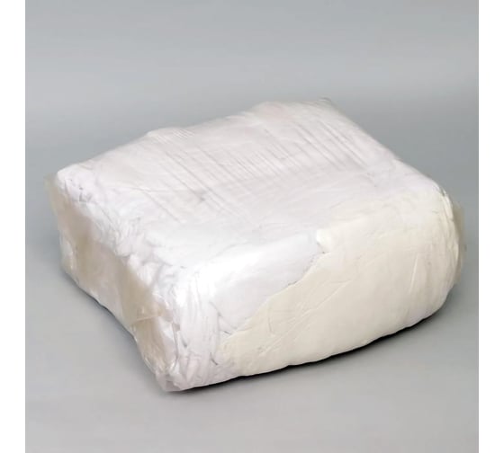 Изображение товара Ветошь Ресурс хлопок, белая, 10кг 24921