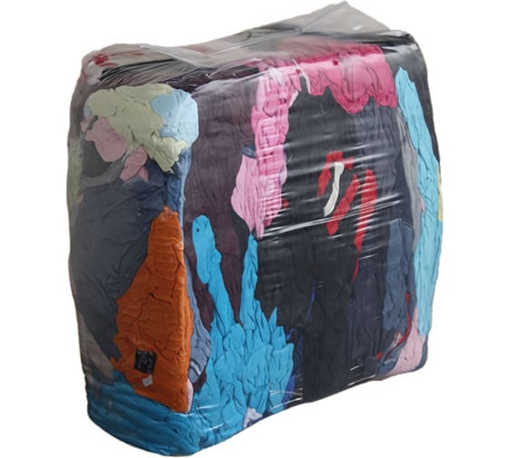 Изображение товара Ветошь Ресурс хлопок, цветная, 10кг 24922