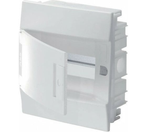 Изображение товара Бокс в нишу ABB mistral41 8 модулей, непрозрачная дверь, c клеммами 1SLM004102A1102