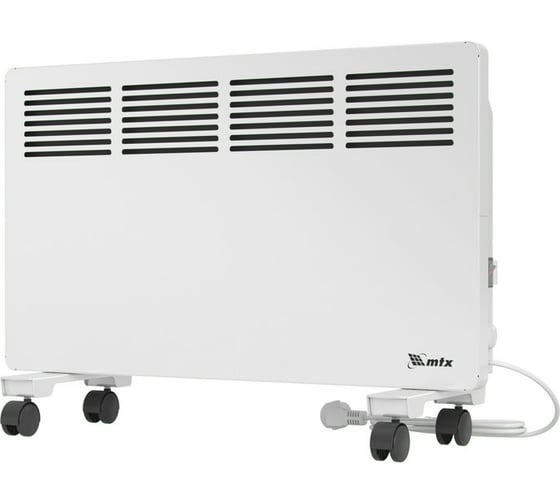 Изображение товара Электрический конвектор MTX км-1500.2, 230в, 1,5 квт, x-образный нагреватель, колеса, термостат 98125