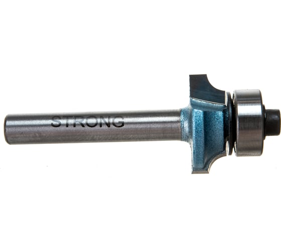 Изображение товара Фреза по дереву кромочная калевочная Profi 6x18.7Dх6H мм, R3 мм Strong СTФ-1017А0019