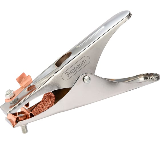 Изображение товара Клемма заземления с наконечником под кабель макс. сварочный ток до 500А энаргит КЗ-500А