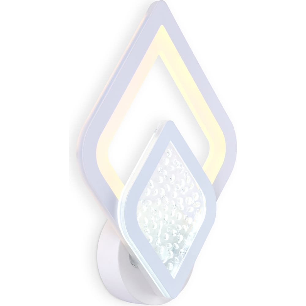 Бра Ambrella Light светильник светодиодный uniel 15 вт 4500 к 1400 лм ip20 для подсветки зеркал серебристый ul 00006905