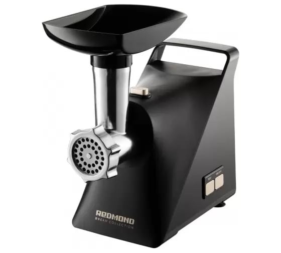 Изображение товара Мясорубка Redmond черный/шампань RMG-1244-6