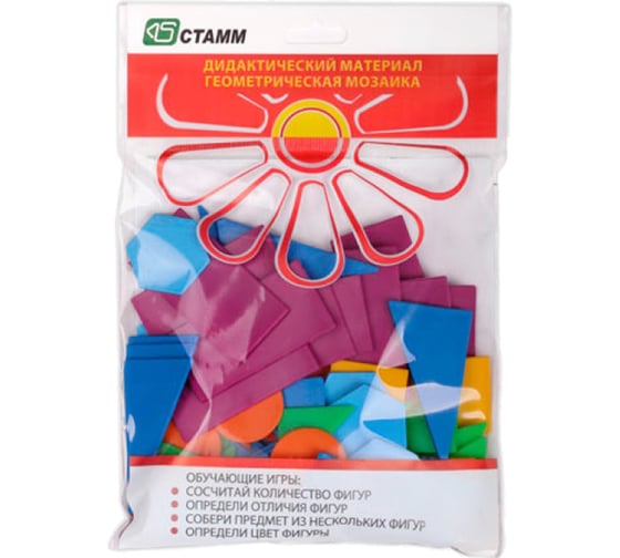 Изображение товара Счетный материал Стамм Эконом Геометрическая мозаика ДМ01
