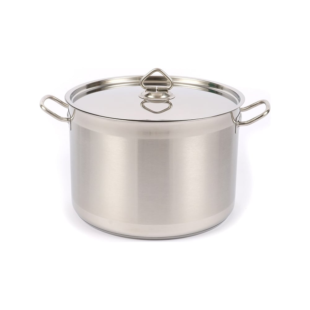 Изображение товара Нержавеющая кастрюля с тройным дном Kitchen Muse SD12818 11 л для индукционных и газовых плит