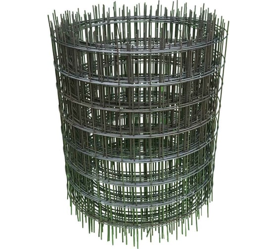 Изображение товара Кладочная сетка СЕТКА АЛЬКОР 50x50 мм диаметр 2,5 мм (рулон 0,5x15 м) 162503