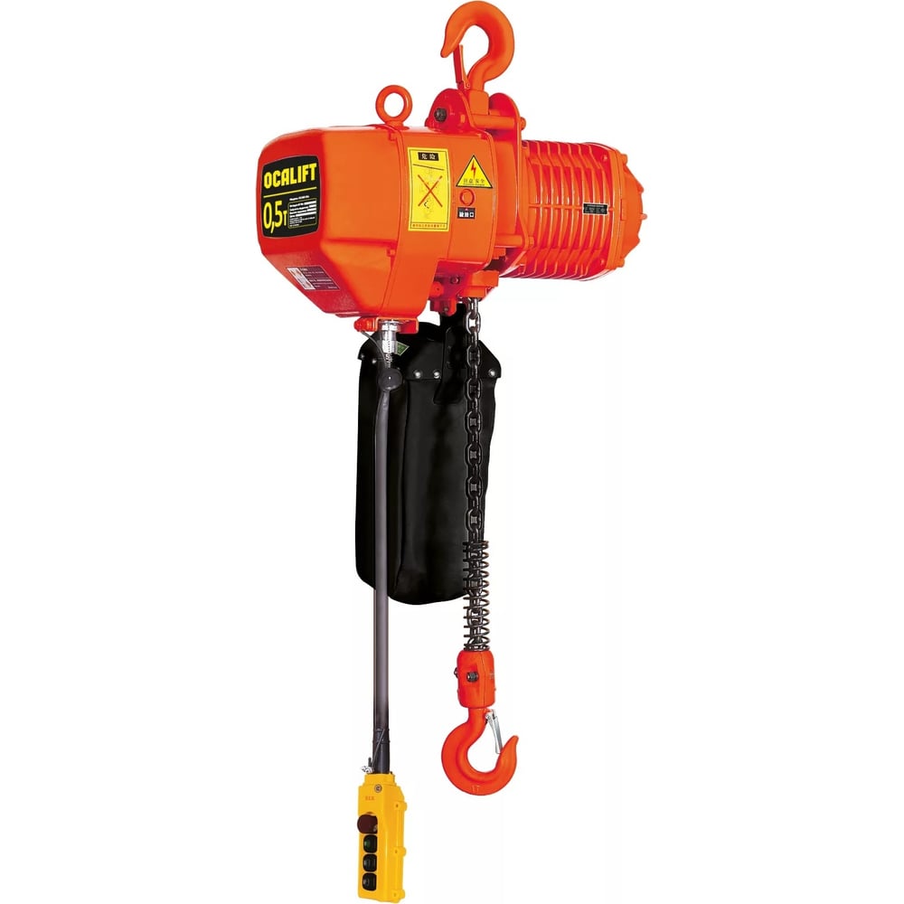 Изображение товара Стационарная электрическая цепная таль OCALIFT ТЭЦ 005-01s 0,5 т 18 м 380 В
