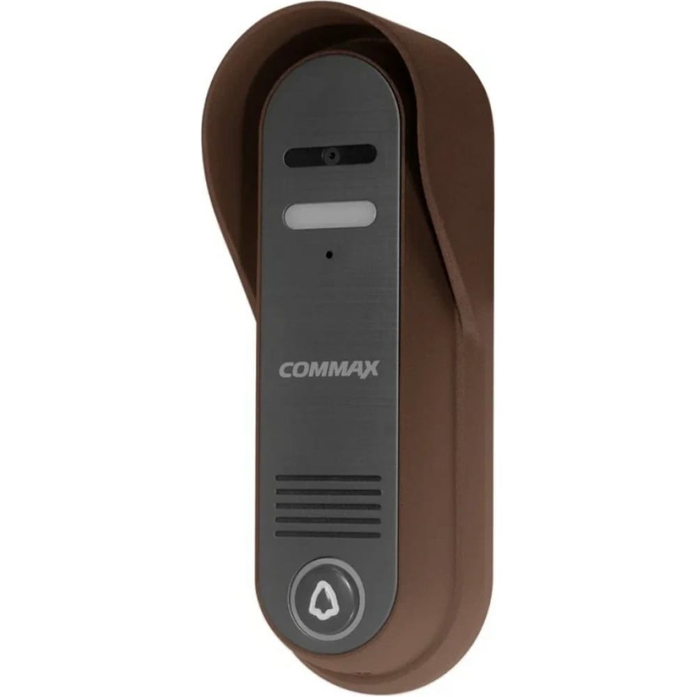 Вызывная видеопанель цветного видеодомофона COMMAX кошелёк на магните отдел для купюр для карт для монет коричневый