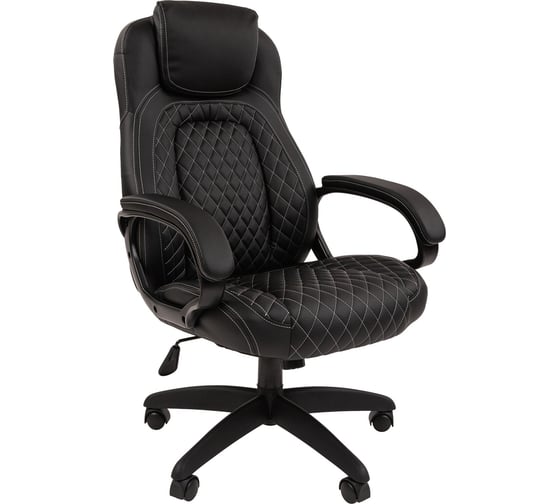 Изображение товара Компьютерное кресло CHAIRMAN 432 экокожа, черный 00-07014855