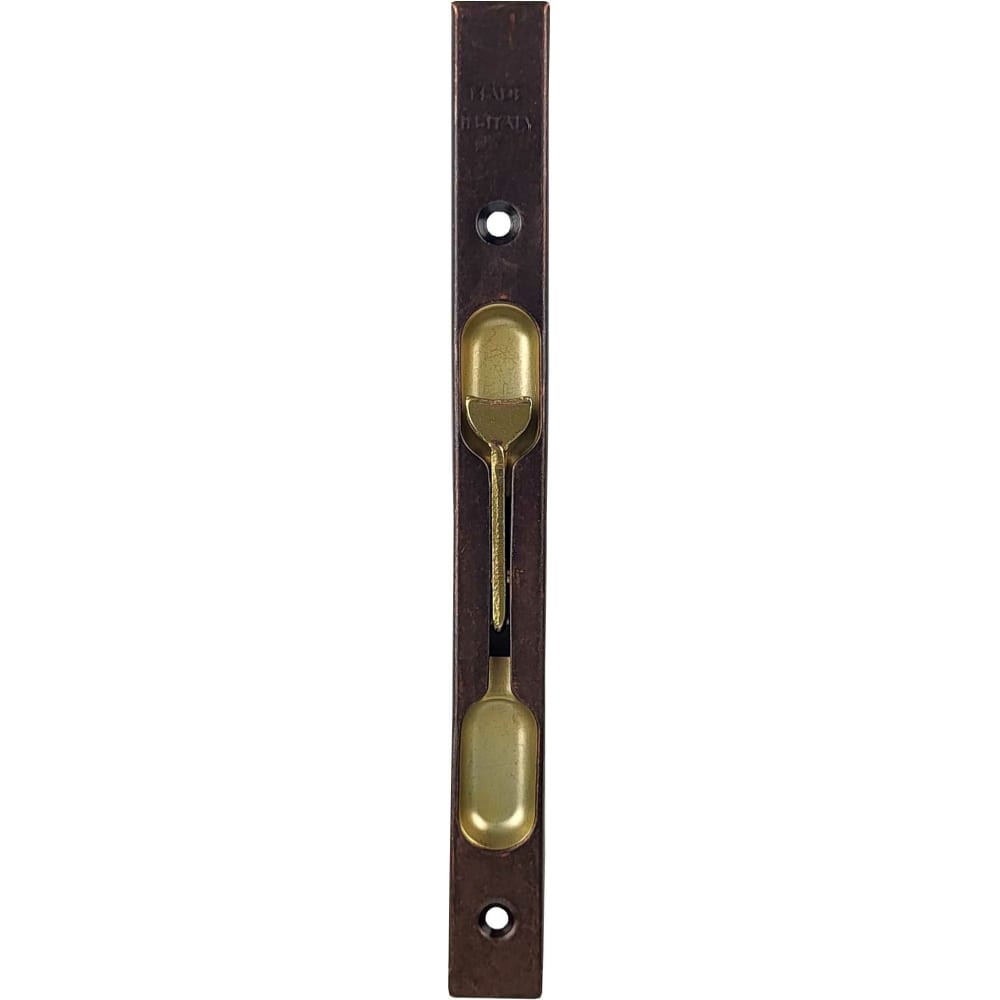 Торцевой шпингалет ALDEGHI LUIGI SPA кольцо карабин 43 × 27 мм толщина 4 5 мм с креплением 19 5 × 3 мм 5 шт бронзовый