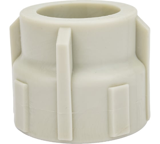 Изображение товара Комбинированная муфта ПОЛИТЭК 32x1 с внутр. р. PPRC, серый 9100003201С