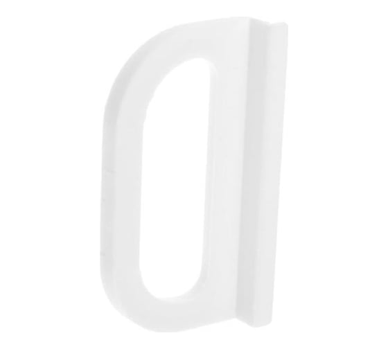 Изображение товара Ручка для москитной сетки ООО "Полимер-Фарм" белая, комплект 8 шт. 4687202902996