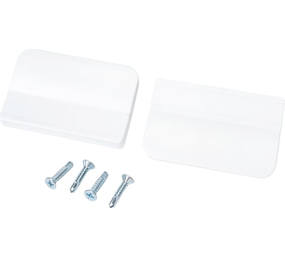 Изображение товара Комплект из 2 балконных ручек ООО "Полимер-Фарм" белые 04687202902910