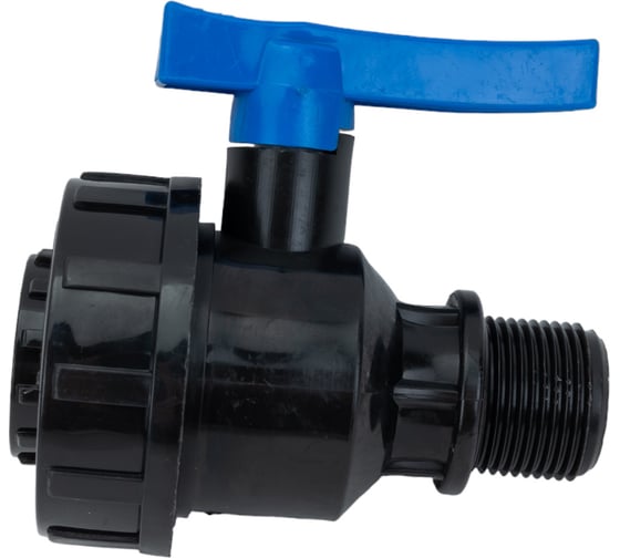 Изображение товара Шаровой компрессионный кран ПОЛИТЭК ВР/НР 3/4x3/4 ТПК-АКВА, 552223434