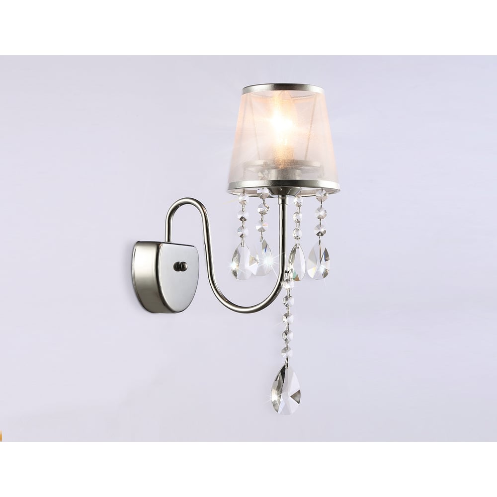 Бра Ambrella Light декор металл для творчества замочек классика 3 кольца серебро 1099m016 2 1х1 7 см