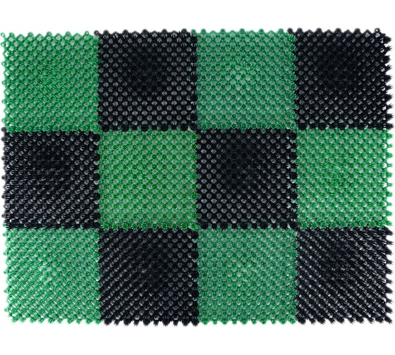 Изображение товара Коврик Blabar Gras 54x82 см, черно-зеленый 92062