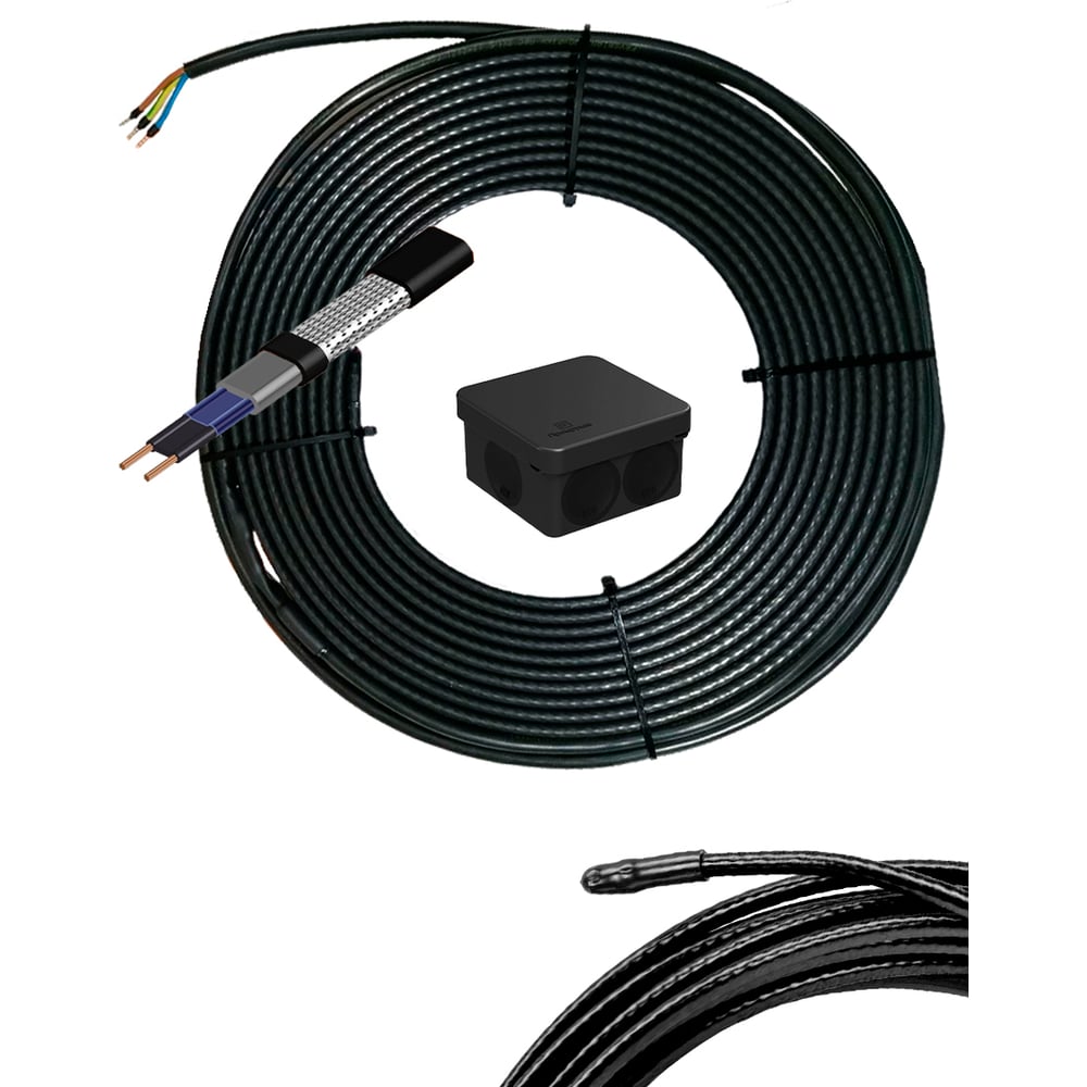 Изображение товара Готовый саморегулирующийся комплект для кровли Ланит 46 м LA30UF046