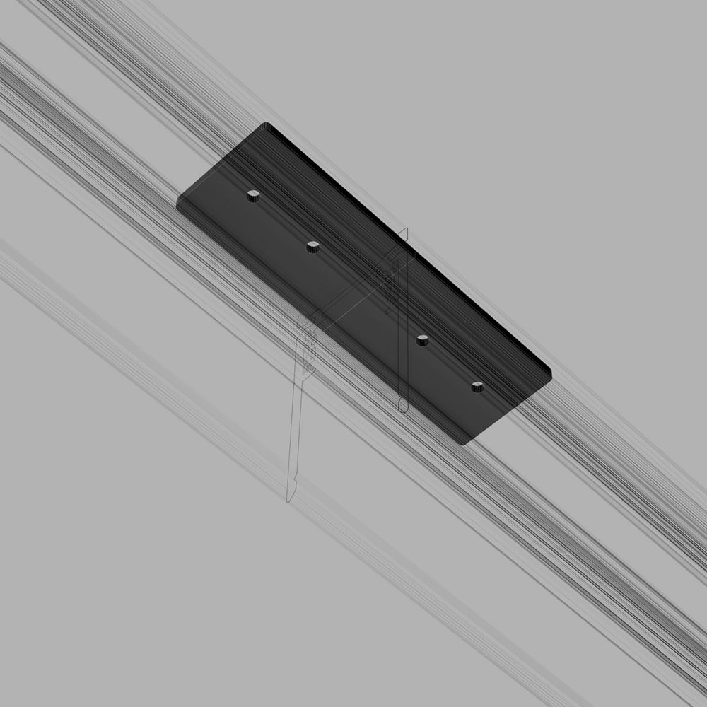 Изображение товара Соединительная широкая планка для шинопровода Elektrostandard Slim Magnetic a057203