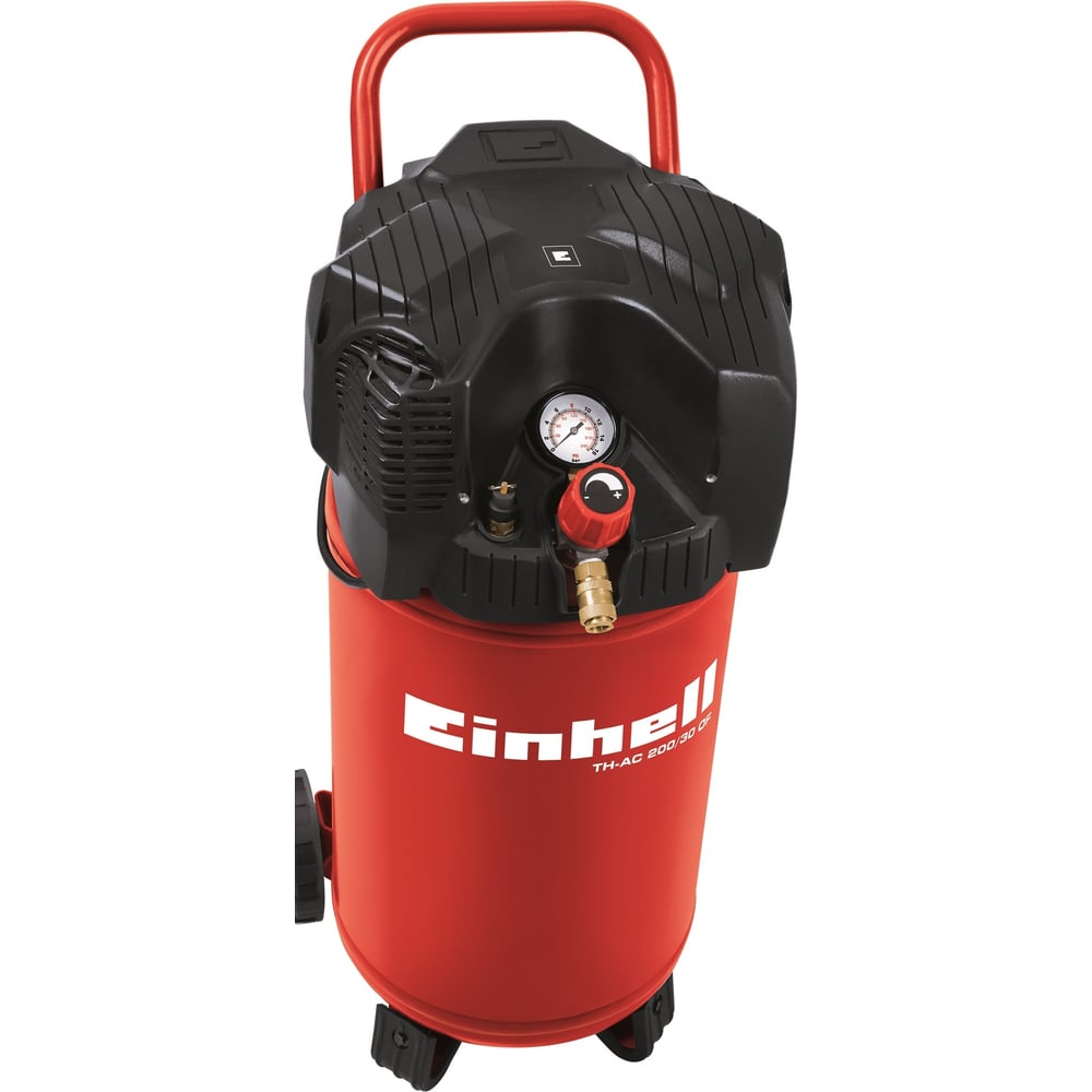 Изображение товара Компрессор Einhell tc-ac 200/30 OF бытовой мощный 8 бар 30 л безмасляный